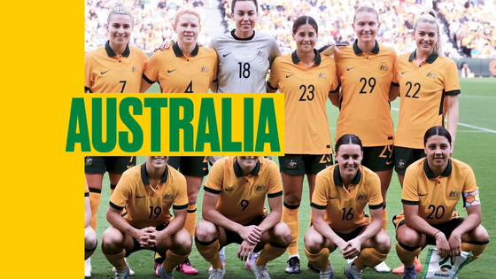 Australia play Ireland in the first group stage game of the 2023 FIFA Women's World Cup at Stadium Australia in Sydney on Thursday. [ONE FOOTBALL] 