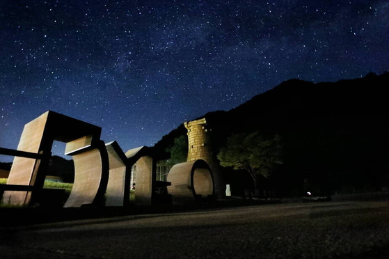 Yeongyang Firefly Eco Park, in Yeongyang County, North Gyeongsang, surprises visitors with the clear starry sky. [YEONGYANG COUNTY]