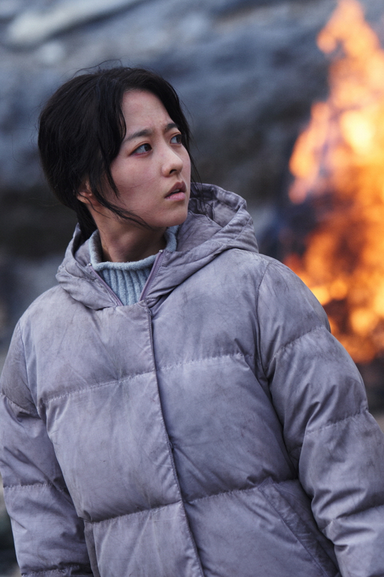 Park Bo-young plays Myeong-hwa in "Concrete Utopia" [LOTTE ENTERTAINMENT]