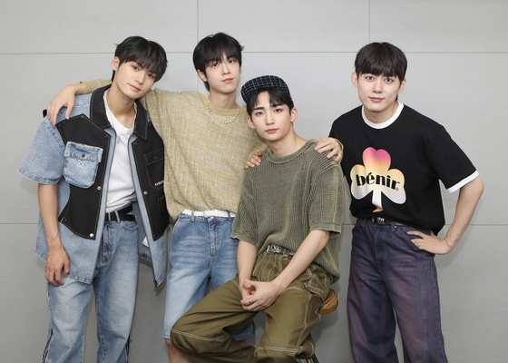BXB sits down for an interview at the JoongAng Ilbo building in western Seoul on June 25 to discuss its new music and future plans. [PARK SANG-MOON]