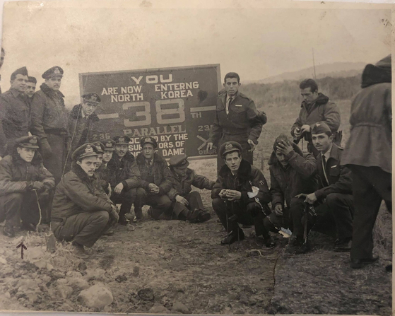 Greek servicemen at the inter-Korean border during the Korean War (1950-1953) [EMBASSY OF GREECE IN KOREA]