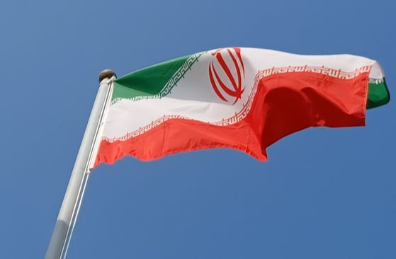 Iranian flag [YONHAP]