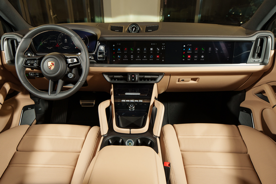 Interior of the Cayenne Turbo GT [PORSCHE KOREA]