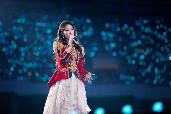 Scenes from upcoming live concert film “IU Concert : The Golden Hour” set for release in September [EDAM ENTERTAINMENT]