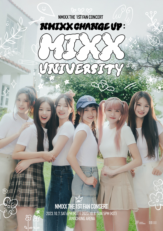 Girl group NMIXX will hold its first mini concert in October [JYP ENTERTAINMENT]