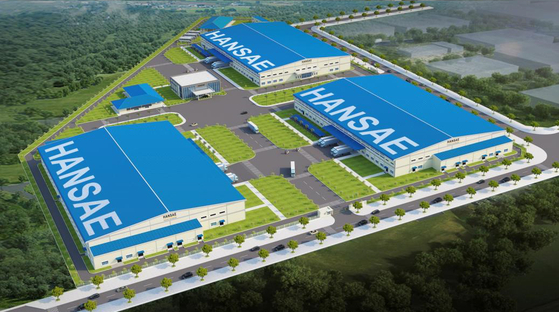 A computer-generated image of Hansae's manufacturing plant in Myanmar [HANSAE]