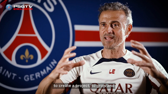 Paris Saint-Germain manager Luis Enrique speaks about his plan for the French club. [ONE FOOTBALL]