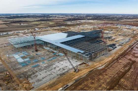 SK On and Ford's battery factory under construction in Kentucky [SK ON]