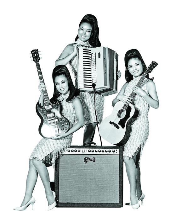 The Kim Sisters were popular even in the United States in the 1950s. [JOONGANG PHOTO] 