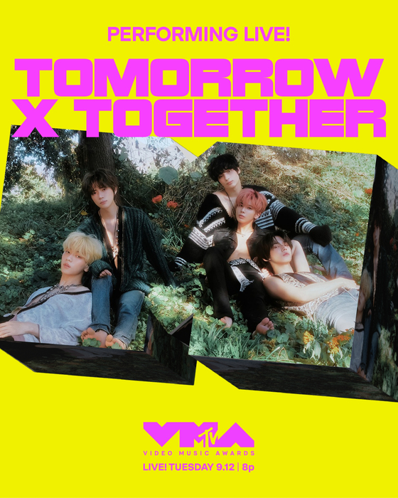 Boy band Tomorrow X Together to perform at the 2023 MTV Video Music Awards (MTV VMAs) [MTV VMAS]
