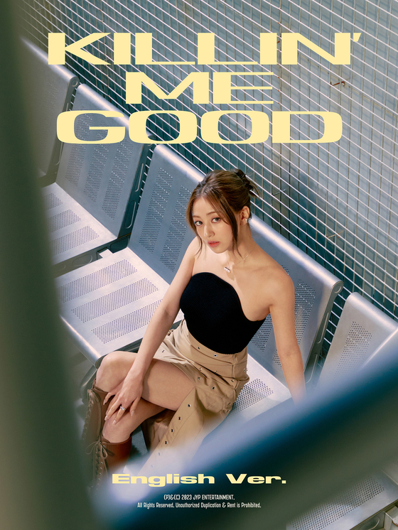 Twice's Jihyo to drop an English version of her solo track ″Killin' Me Good″ on Sept. 15 [JYP ENTERTAINMENT]