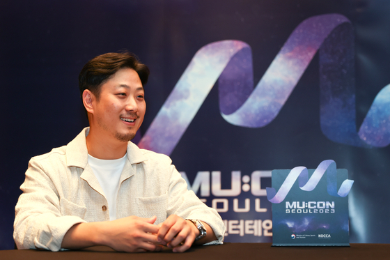 Daniel Ha, founder and CEO of U.S. concert and tour organizer Kohai, during an interview with the Korea JoongAng Daily at the Grand Hyatt Seoul hotel in central Seoul [KOCCA]