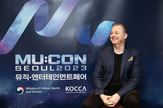 Robin Jenssen, Norwegian songwriter and founder of production platform Sparwk, during an interview with the Korea JoongAng Daily at the Grand Hyatt Seoul hotel in central Seoul [KOCCA]