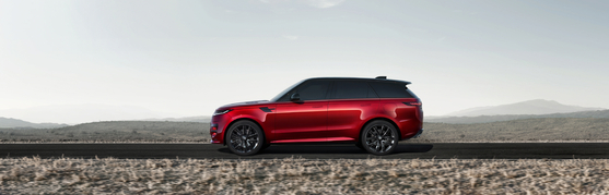 The new Range Rover Sport’s sleek surface and shortened overhang emphasize the car’s dynamic appearance. [JAGUAR LAND ROVER KOREA]