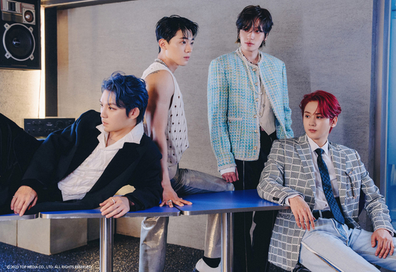 Teen Top will hold a solo concert in Taipei on Oct. 21, three years after the band last visited Taiwan in 2019. [TOP MEDIA]