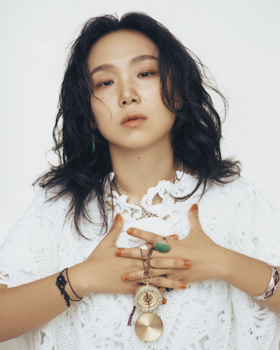 Singer-songwriter An Shin-ae signed an exclusive contract with P Nation. [P NATION]