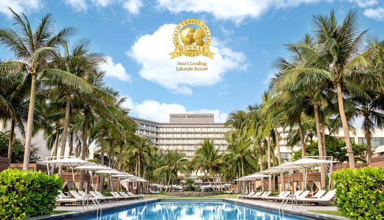 Shilla Monogram Danang, operated by Hotel Shilla, wins the title of "Asia's Leading Lifestyle Resort" at the 2023 World Travel Awards. [HOTEL SHILLA]