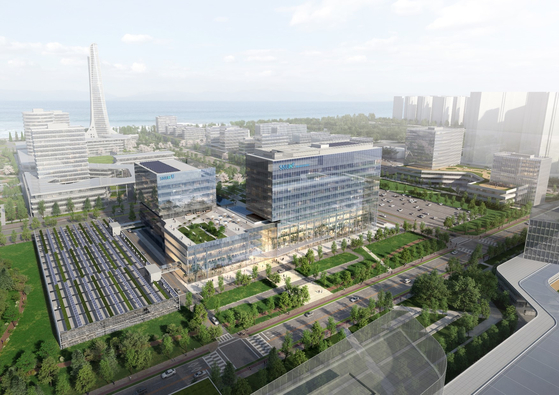 A rendering of the Siheung Baegot Seoul National University Hospital that will be built in Siheung, Gyeonggi. [SIHEUNG CITY]
