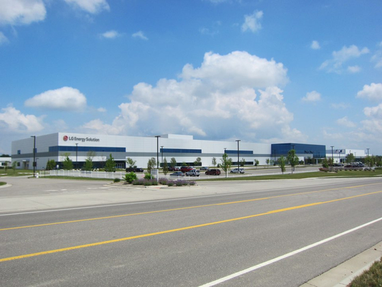 LG Energy Solution's battery plant in Holland, Michigan [LG ENERGY SOLUTION]