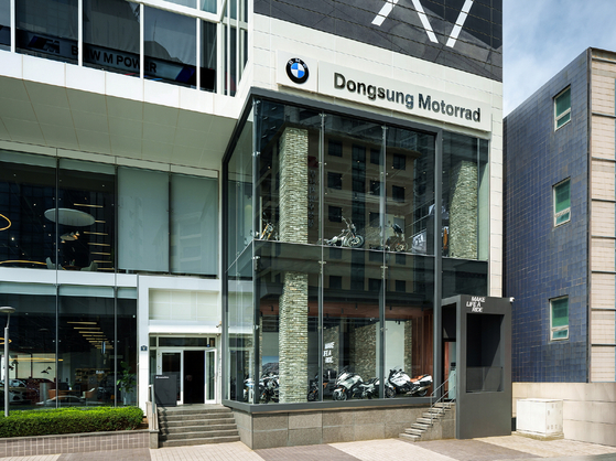 BMW Dongsung Motorrad showroom in Haeundae District, Busan [BMW KOREA]