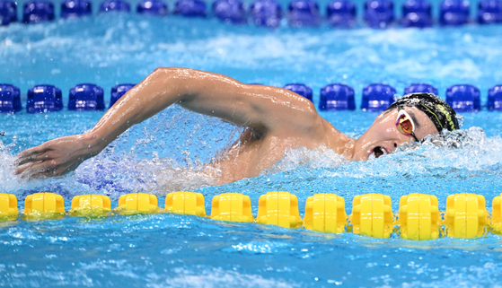 한국은 항저우 아시안게임 수영에서 은메달 2개와 동메달 1개를 추가했다.