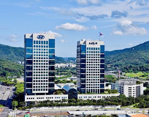Hyundai Motor Co. and its smaller affiliate Kia Corp.'s headquarters in Yangjae, southern Seoul. [HYUNDAI MOTOR GROUP