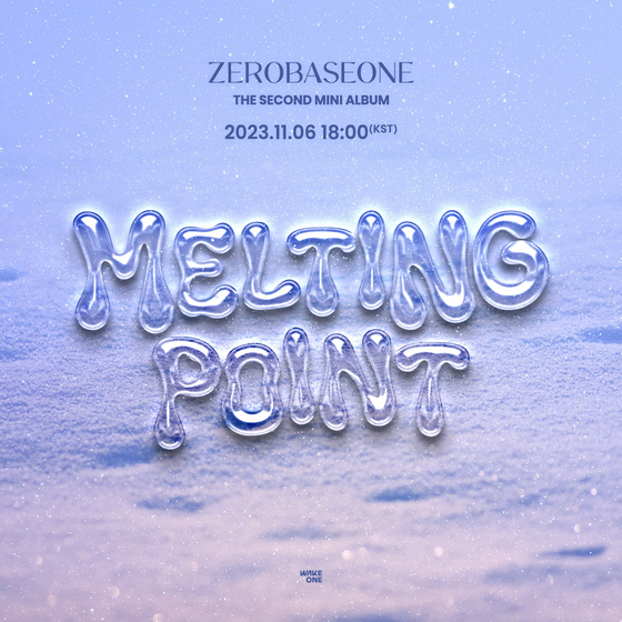 ZeroBaseOne will release its second EP “Melting Point” on Nov. 6. [WAKEONE]