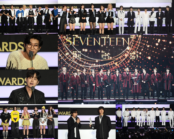 ″2023 The Fact Music Awards″ held at the Namdong Stadium in Incheon on Tuesday [TMA]