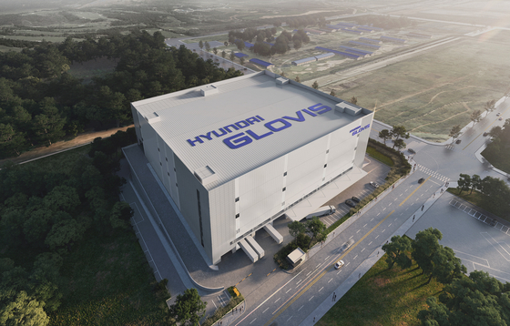 A rendering of Hyundai Glovis' Global Distribution Center (GDC) to be built at Incheon International Airport [HYUNDAI GLOVIS]