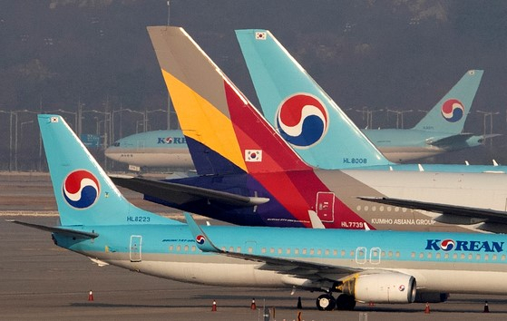 Korean Air full-service carriers [JOONGANG PHOTO]