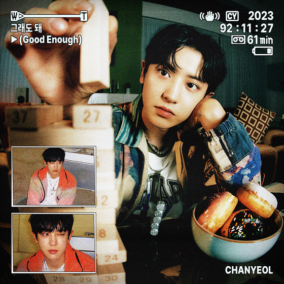 A teaser image for Chanyeol's upcoming song "Good Enough," slated for release on Friday. [SM ENTERTAINMENT]
