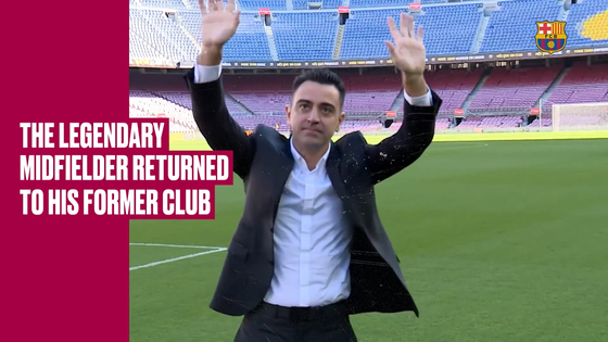 FC Barcelona manager Xavi Hernandez [ONE FOOTBALL]