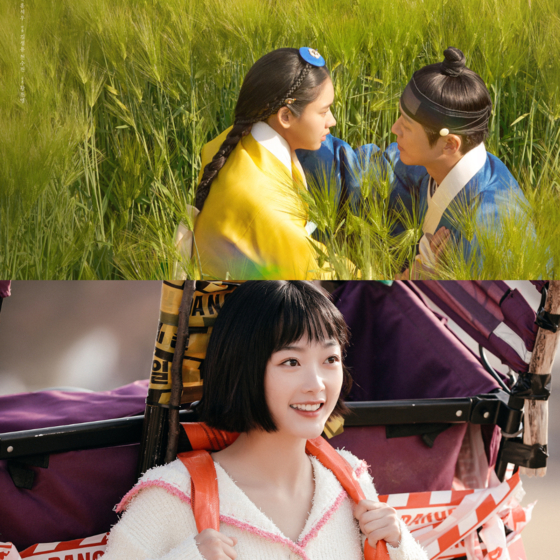 Images from "My Dearest," above" and "Strong Girl Nam-soon" [MBC, JTBC]