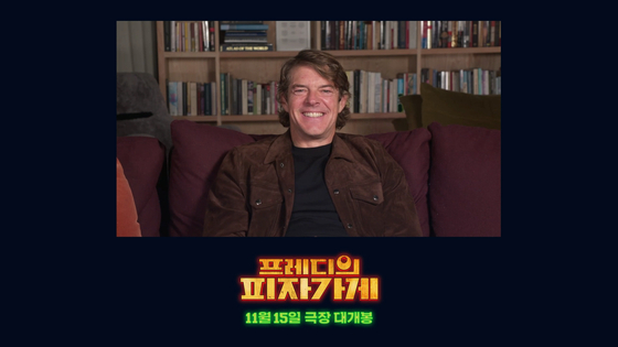 Jason Blum, producer, director and CEO of Blumhouse Productions, speaks during an online interview with Korean reporters Monday. [UNIVERSAL PICTURES]