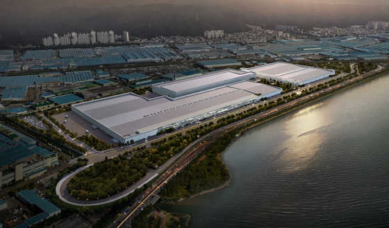 A rendered image of Hyundai Motor's EV factory in Ulsan [HYUNDAI MOTOR]
