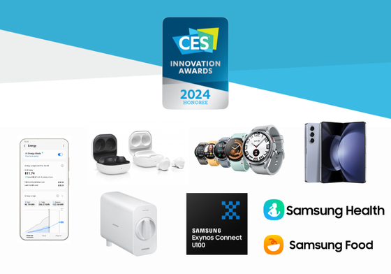 Awarded products of Samsung Electronics at the CES 2024 Innovation Awards [SAMSUNG ELECTRONICS]