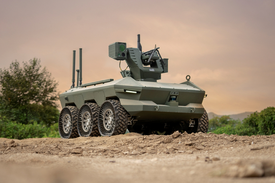 Multipurpose unmanned military vehicle developed in-house by Hyundai Rotem [HYUNDAI ROTEM]