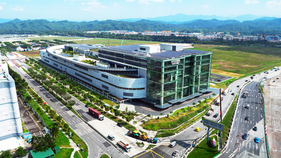 A view of Hmgics, a manufacturing hub centered on research and development that emits zero carbon emissions. [HYUNDAI MOTOR]