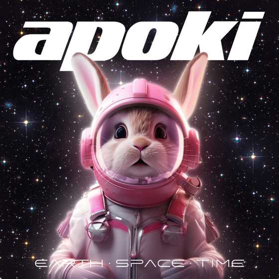″Earth Space Time,″ the first album by virtual singer Apoki released on Nov. 10 [VV ENTERTAINMENT]