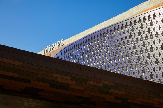 Inspire Arena inside the new Moghegan Inspire Entertainment Resort in Incheon [MOHEGAN INSPIRE ENTERTAINMENT RESORT]