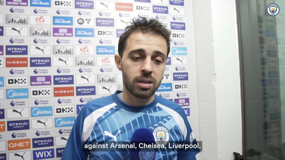 Manchester City midfielder Bernardo Silva speaks about the team's need to improve defense after the 3-3 draw with Tottenham Hotspur. [ONE FOOTBALL] 