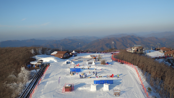 High1 Resort in Jeongseon County, Gangwon, opens for this season Friday. [HIGH1 RESORT]