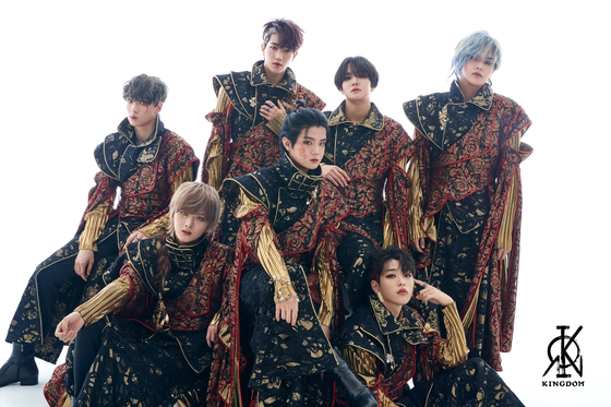 The concept photo for boy band Kingdom's second EP “History of Kingdom: Part II. Chiwoo” [GF ENTERTAINMENT]
