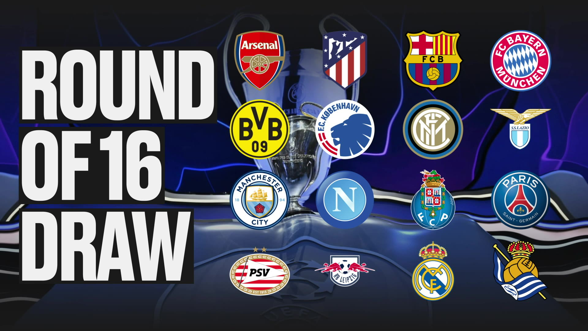 The UEFA Champions League Round of 16! Who are the teams to avoid? 