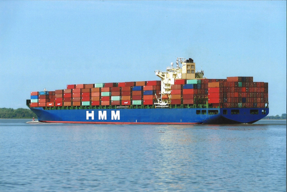  HMM’s container ship with 4,600 twenty-foot equivalent units [HMM]