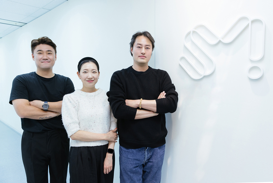 From left: producers Park Sang-hyun, Kim Na-yeon and Ko Ik-jo [SM ENTERTAINMENT]