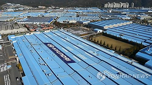Hyundai Motor's production facilities in Ulsan [YONHAP]
