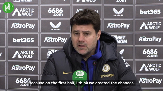 Chelsea manager Mauricio Pochettino speaks about Sunday's 2-1 loss to Wolverhampton Wanderers. [ONE FOOTBALL] 