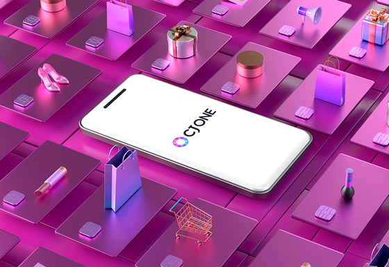 The new card and app design of CJ ONE, with a prism motif, symbolizes the colorful expansion of the member experience and lifestyle provided by the membership. [CJ GROUP]