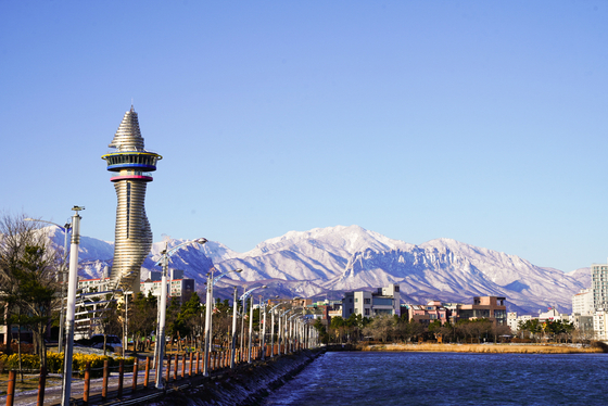 Expo Tower in Sokcho, Gangwon, is pictured. [NEWS1]